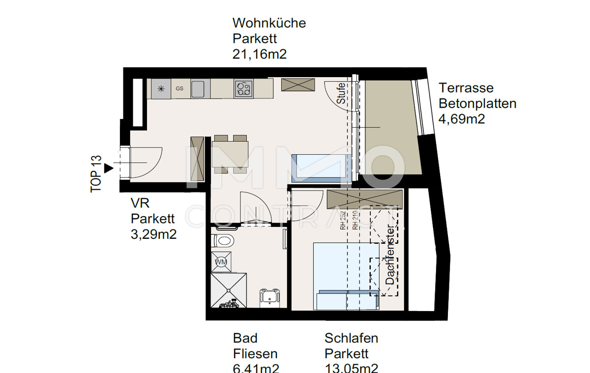 Zimmer Etagenwohnung Qm Zur Miete In Wien Wien Favoriten