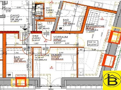 15299 - Gepflegte 2 Zimmer Wohnung 