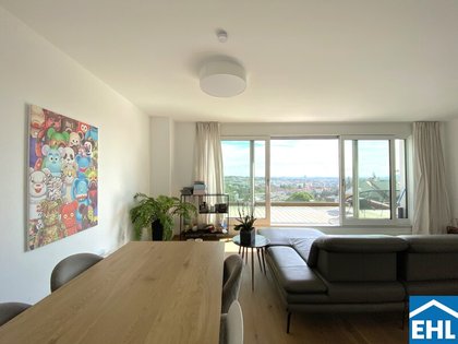 Exklusive 3 Zimmer Wohnung mit Blick über die Dächer Wiens!