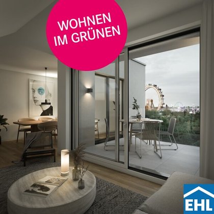Einzigartiger Ausblick auf den Prater - Leben im Einzigartiger Ausblick auf den Prater - Leben im