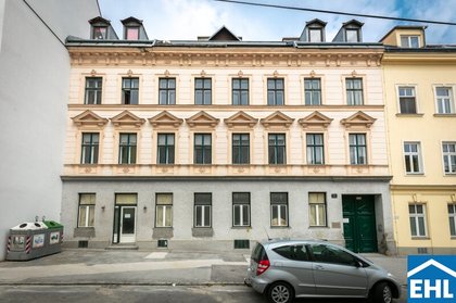 Zinshaus mit gegliederter Fassade und Entwicklungspotential