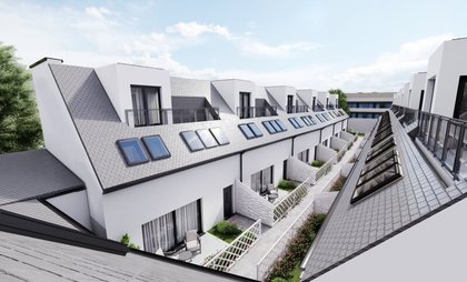 Projekt Hirschstetten: Fertige Reihenhäuser und Wohnungen - 18 Wohneinheiten