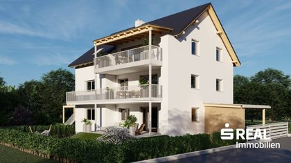Exklusives Projekt Marchtrenk - Wohnen im Zentrum - 3 Wohnungen mit Garten oder Terrasse - Top 1
