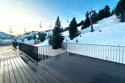 Alpiner Wohntraum mit Schneesicherheit!  Moderne 4-Zimmerwohnung direkt an der Skipiste