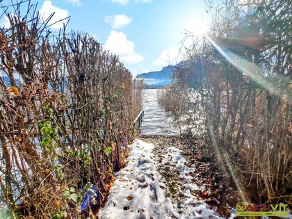 Update! - Zentral in Mondsee. - Privater See- und Bade-Zugang inklusive! - Viele Highlights nahe Salzburg.
