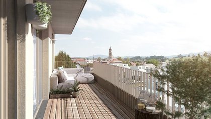 3 Zimmer Wohnung mit Balkon in Seekirchen