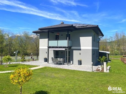 Modernes Wohnhaus mit schönem Garten in absoluter Ruhelage Nähe Spittal/Drau
