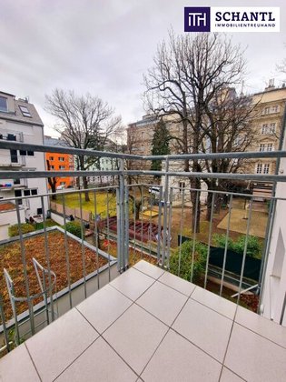 Letzte Chance - Schnell sein! Geniale 2 Zimmer Kleinwohnung mit hofseitigem Balkon + Garagenplatz im Preis inbegriffen + Hofseitige Ruhelage + Tolle Infrastruktur!