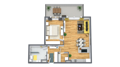 Provisionsfrei! Zauberhafte 2-Zimmerwohnung mit Terrasse nahe Liftstation
