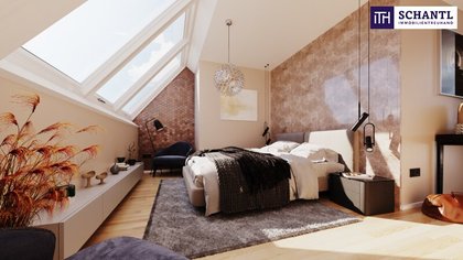 Die perfekte Kleinwohnung im Dachgeschoss mit Luftwärmepumpe! Hofseitiger Balkon + Ideale Raumaufteilung + Traumhaftes, rundum saniertes Altbauhaus! Schnell sein!!
