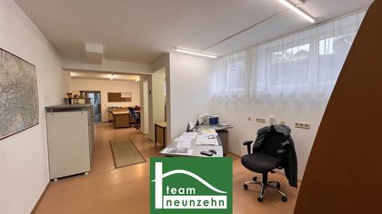 74m² Büro mit 114m² Lager und eigener Einfahrt im Hinterhof. In bester Lage zwischen Wien & Bruck/Leitha.