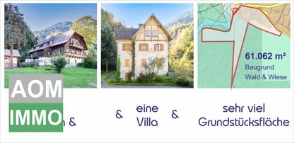 Pension & Gasthof & Villa & Baugrund & Wald & Wiese
