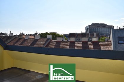 Begehrte DG-Wohnung mit Top-Grundriss, Terrasse und toller Ausstattung (Luftwarmepumpe) - AKH/U6 (bald U5). - WOHNTRAUM