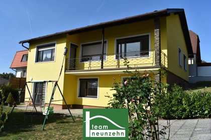Einfamilienhaus-Fernsicht, Traumlage, 4 Zimmer + ausgebautem Wohnkeller in Großhöflein. - WOHNTRAUM