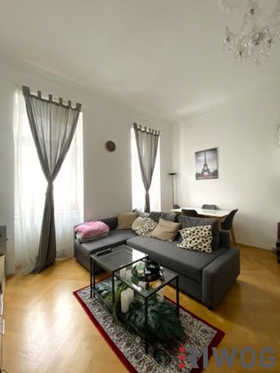 Vermietete 2-Zimmer Altbauwohnung mit hofseitigem Schlafzimmer nahe dem Augarten | U4 Friedensbrücke | Mietvertrag bis 2026