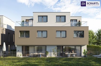 Einziehen und Wohlfühlen: Neubau-Duo mit Garten und Terrasse in Wien! Erstbezug! 3,60% Fixzins! Deckenkühlung! Luft/Wasser-Wärmepumpe!