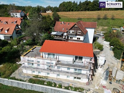 3D Rundgänge und aktuellen Drohnenaufnahmen verfügbar - Sonnige Neubauwohnungen im Süden von Graz in St. Ulrich am Waasen mit unglaublichen Freiflächen! BALD BEZUGSFERTIG!