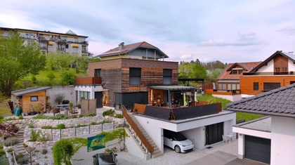 Modernes Architektenhaus in unmittelbarer Seenähe vom Faaker See!