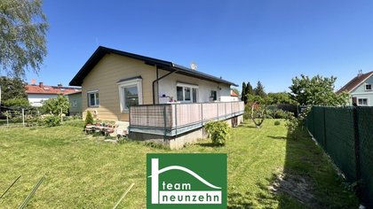 Solides Einfamilienhaus mit Keller, Garage und schönem Garten, teilrenoviert, in Wiesen/Bad Sauerbrunn.