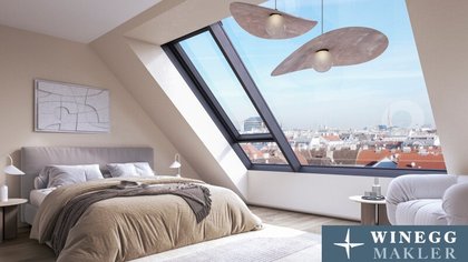 Exklusiver Dachgeschossgtraum | 2-Zimmer mit Balkon | ESSENZ NO. 1 - Die neue Avantgarde des Wohnens