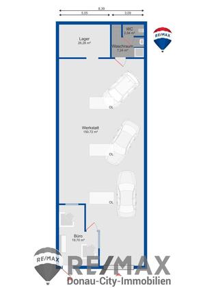 Hallen / Lager / Produktion in 2201 Seyring