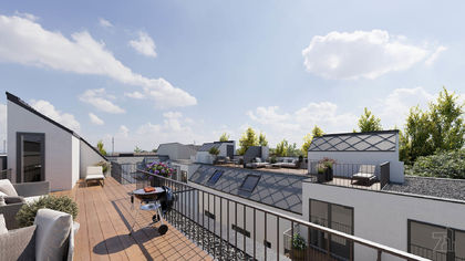 DACHTERRASSENTRAUM nähe Hirschstettner Aupark | 3 Zimmer Townhouse | Erstbezug DACHTERRASSENTRAUM nähe Hirschstettner Aupark | 3 Zimmer Townhouse | Erstbezug