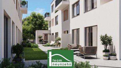 ZWEI22 - Der Neubau zum doppelten Glück - Traumhafte Gartenwohnung in Hofruhelage mit Fernwärme