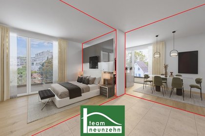 Gotthelf Living - Hochwertige Erstbezugswohnung mit großem Südwest-Balkon und Klima bei der U2 Aspernstraße - PROVISIONSFREI!