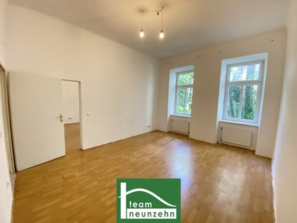 Sechshaus - Innenhofausrichtung und 5 Gehminuten zu U4 und U6! Helle Altbauwohnung mit großen Zimmern!