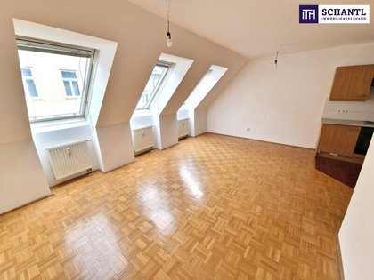 ***Charmante 1-Zimmer Dachgeschoßwohnung im Herzen von Wien - nahe der beliebten Mariahilfer Straße ***