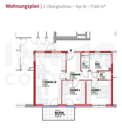 NEUBAU Mietwohnung 5 Minuten zur Fußgängerzone