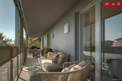 41 m² XL-Wohnbereich mit Aussicht + 26 m² sonniger Eckbalkon auf 2 Seiten + nachhaltiges Energiekonzept mit Deckenkühlung = Nachhaltiges Wohlfühlwohnen!