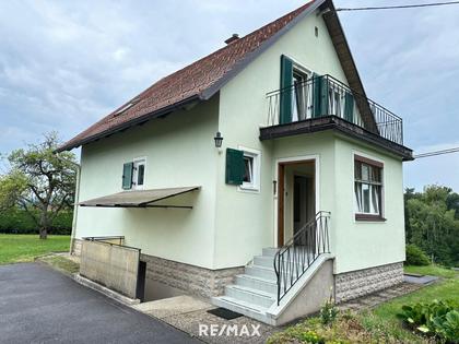 Kleines Haus 128m2 + Keller, zum Renovieren - 15 Min. von Graz - Großes sonniges Grundstück!