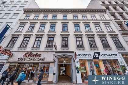 Büro auf der MARIAHILFER STRASSE - Sanierung nach Wunsch!