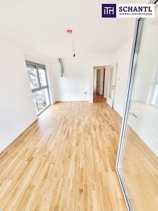 Neuer Preis - nochmals reduziert! WOW - Kompakte 3-Zimmer mit hofseitigem Balkon! Luftwärmepumpe + Solaranlage! Garage + Idealer Grundriss + Tolle Infrastruktur! Jetzt zugreifen!