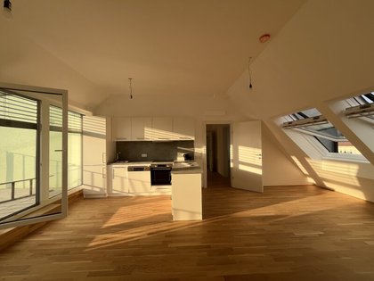 Provisionsfreier Erstbezug! Wunderschöne 4 Zimmer Dachterrassenwohnung mit Garagenplatz in Top Lage