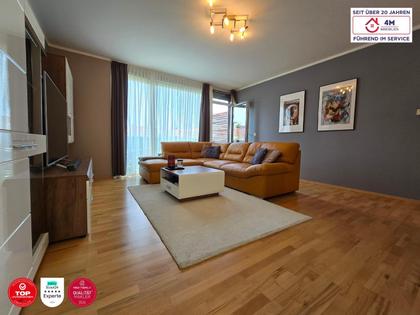 ** Lichtdurchflutete 79m2 - 3 Zimmer Dachgeschosswohnung ++ 60m2 Dachterasse  ++3 zusätzliche Balkone ++ Autoabstellplatz in 2345 Brunn am Gebirge!