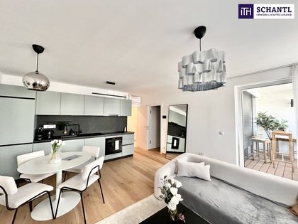 Top Lage! Traumhafte Dachgeschosswohnung mit Loggia und Panoramafenster ++  Weitblick über Wien ++ Komplett Eingerichtet und Bezugsfertig ++ Dachgeschossneubau aus 2021 ++ Auch für Anleger!!!