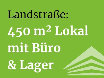 Großes Geschäftslokal mit Büromöglichkeit an der Landstrasse!