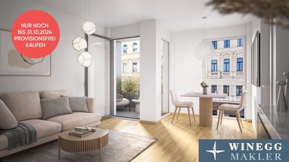 Nachhaltiges Wohnen beim Yppenplatz - Moderne 2-Zimmer-Wohnung mit Loggia - Provisionfrei