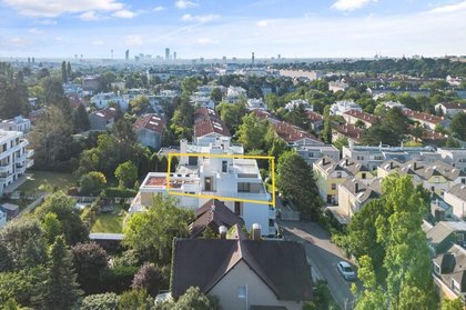 Erstbezug: Exklusive Penthouse-Maisonette mit großartiger Dachterrasse und 360°-Blick