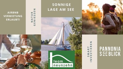 DURCHDACHTE Grundrisse für Ihren Wohntraum - PANNONIA SEEBLICK- immer Urlaubsfeeling - MODERNES, cooles Design, tolle Ausstattung