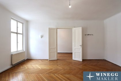 BOTSCHAFTSVIERTEL! Altbauwohnung im 4. Liftstock