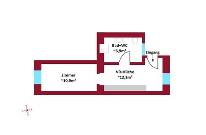 Praktische Raumaufteilung I Separate Küche I  nahe Schönbrunn I U4, U6, Meidlinger Markt!