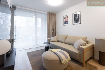 ANLEGERWOHNUNG | BEFRISTET VERMIETET BIS 31.05.2029 | Voll möblierte Neubauwohnung mit Loggia und Concierge!