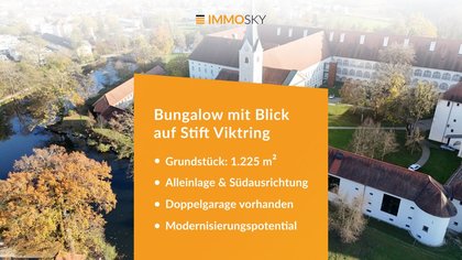 Naturparadies in Alleinlage ? Bungalow mit Blick auf Stift Viktring