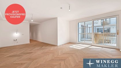 PROVISIONSFREI! KLIMATISIERTER ERSTBEZUG! Zwei-Zimmer-Wohntraum auf 4. Etage mit Balkon in Südost-Ausrichtung