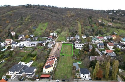 Baugrundstück am Fuße des Bisambergs in der Langenzersdorfer Kellergasse