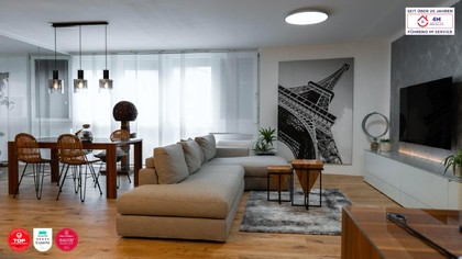 Moderne 2 bis 3-Zimmer Neubau Wohnung  im Passivhaus