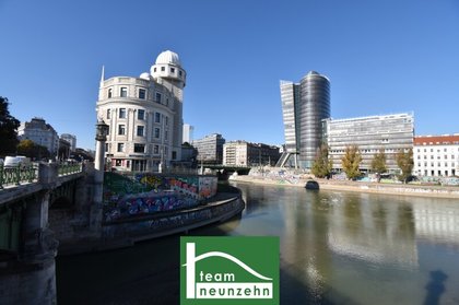 Hervorragende Stadtwohnung in Traumlage: direkt bei der Urania, Wien Mitte und Prater - Donaukanal-Blick - JETZT ANFRAGEN Hervorragende Stadtwohnung in Traumlage: direkt bei der Urania, Wien Mitte und Prater - Donaukanal-Blick - JETZT ANFRAGEN
